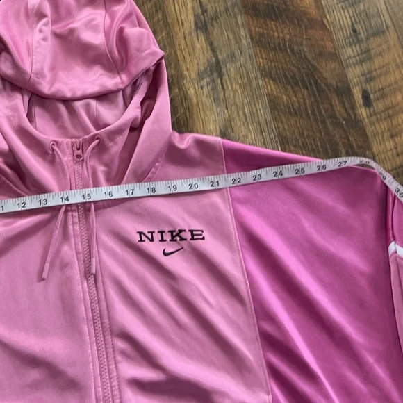 Nike BubbleGum Pink Zip-up Hooded Track Jacket - Picture 7 of 12